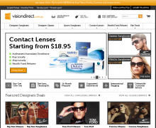 VisionDirect AU coupon codes