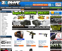 ZephyrPaintball Promo Codes